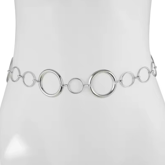 O Ring Link Metal Chain Belt! - Picture 3 of 3